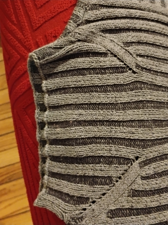 Express Gray Ribbed Mock Neck Sleeveless Tunic Top 16 p2p - Picture 2 of 7